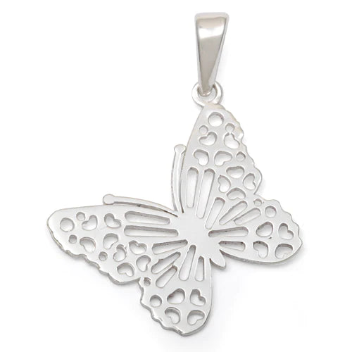 Sterling Silver Butterfly Pendant